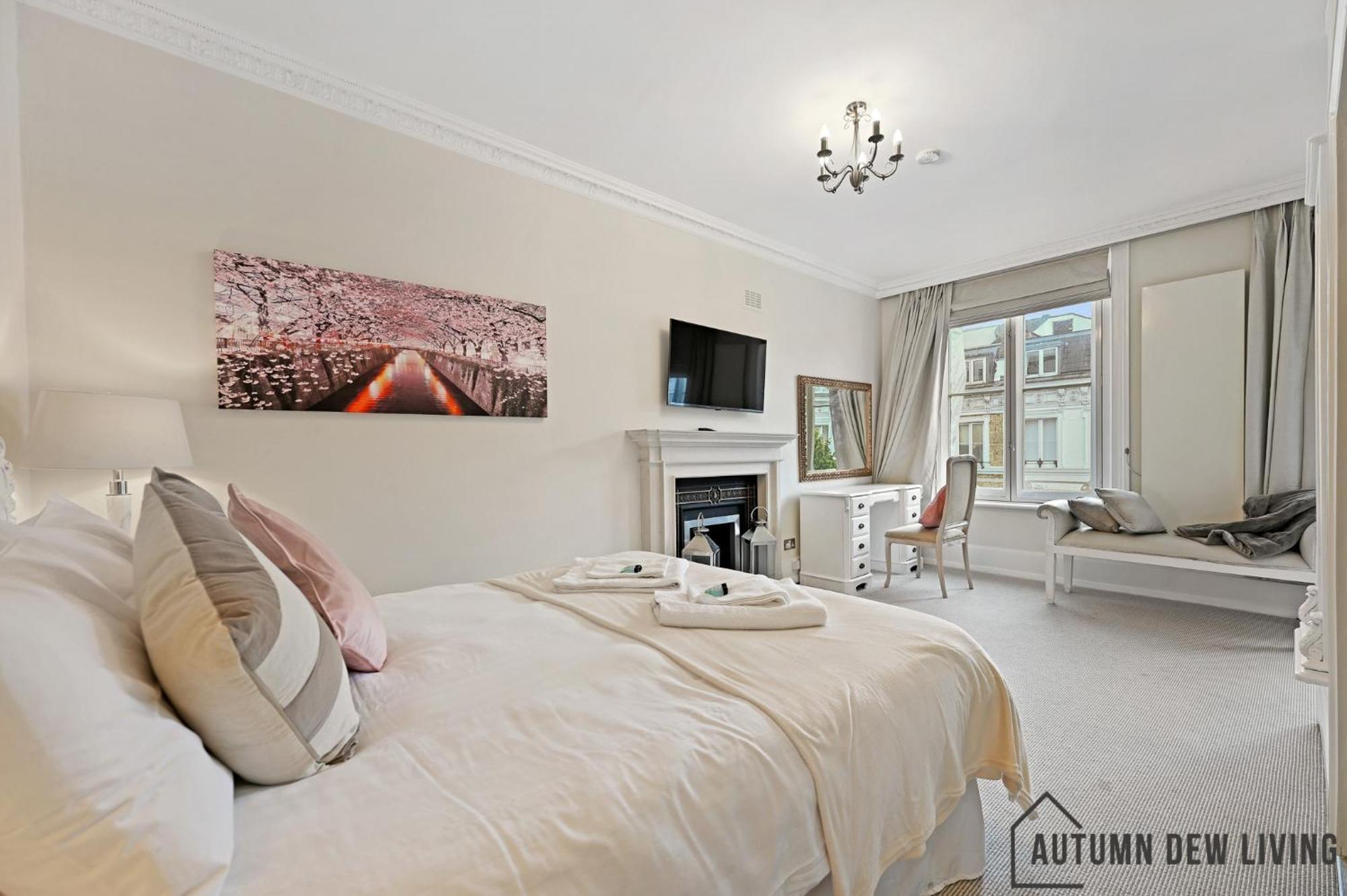 דירות לונדון Beautiful 2 King Size Beds 2 Bath- Sleeps 5 In Earls Court מראה חיצוני תמונה